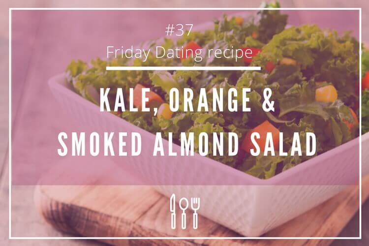 Kale, Orange and smoked almond salad