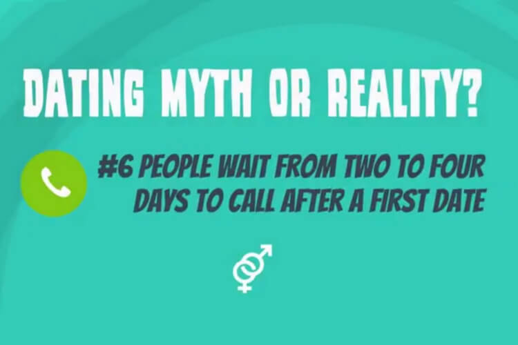 #Video – Dating myth or reality? – People wait from two to four days to call after a first date