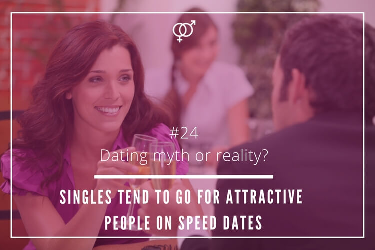 Dating myth or reality? – Singles tend to go for attractive people on speed dates