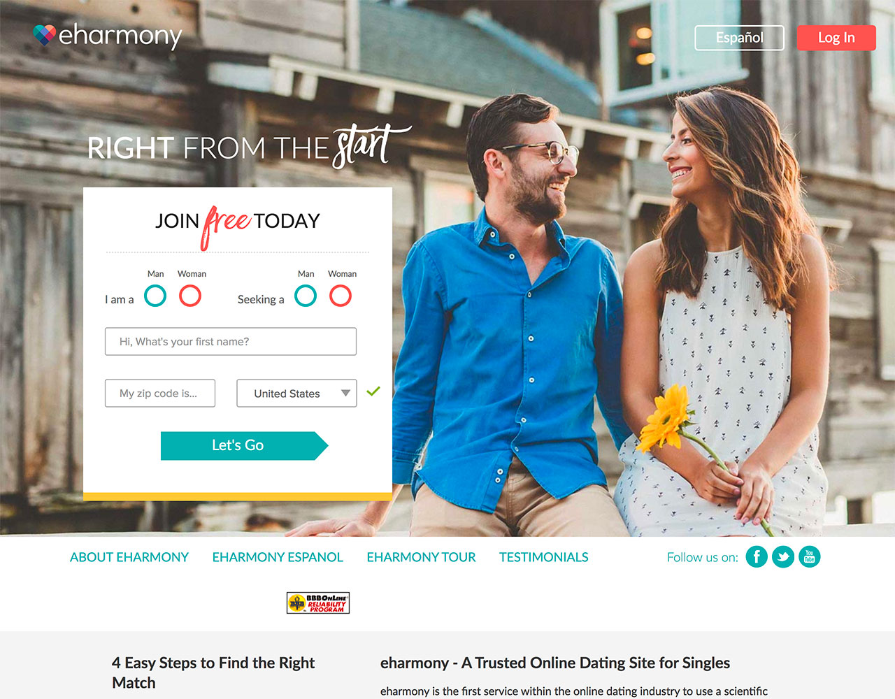 Harmony online dating service