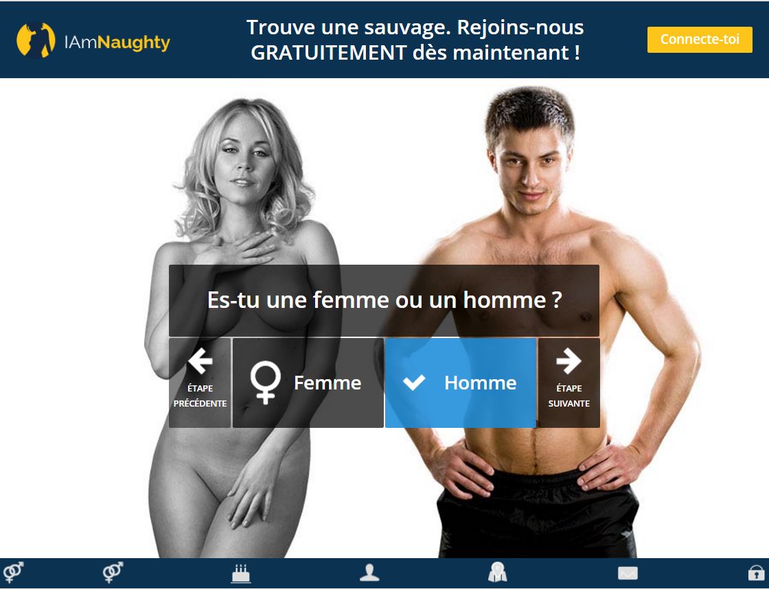 Dating sites: IAmNaughty