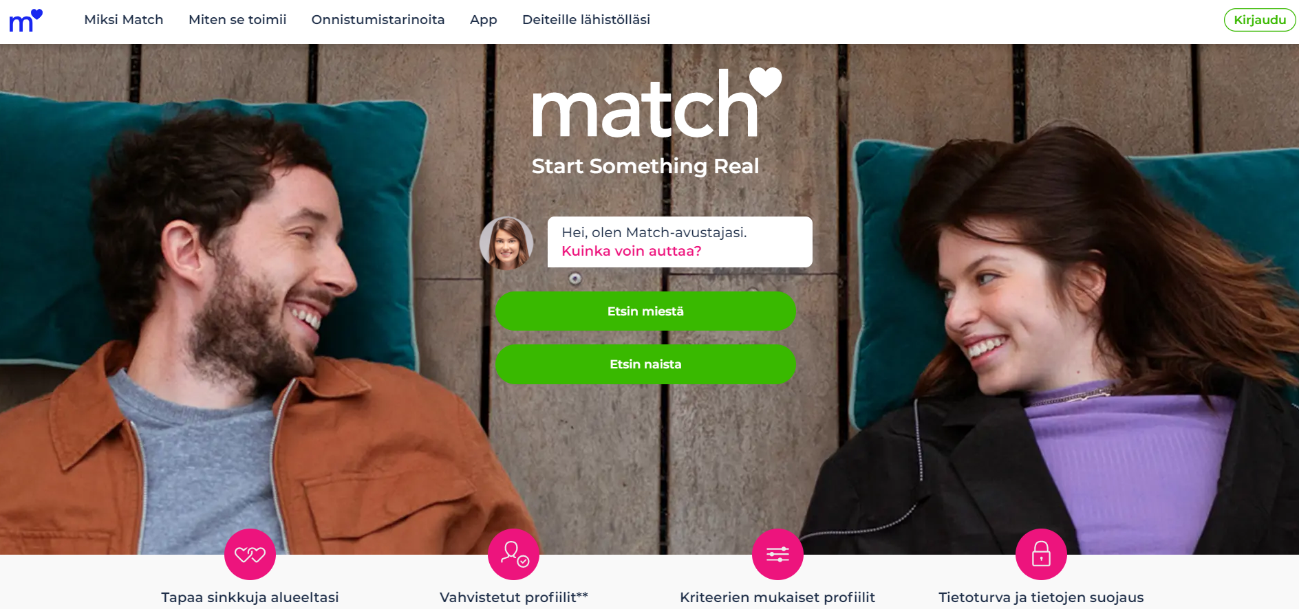 Treffisivustot: Match.com