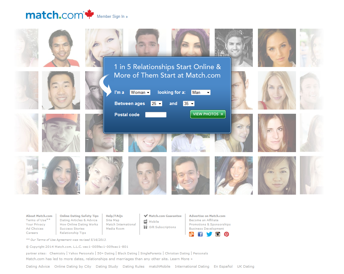 dating matching service