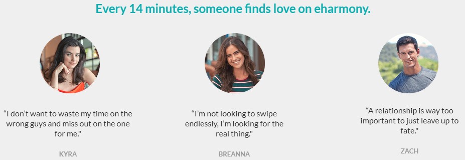 eHarmony canada find love