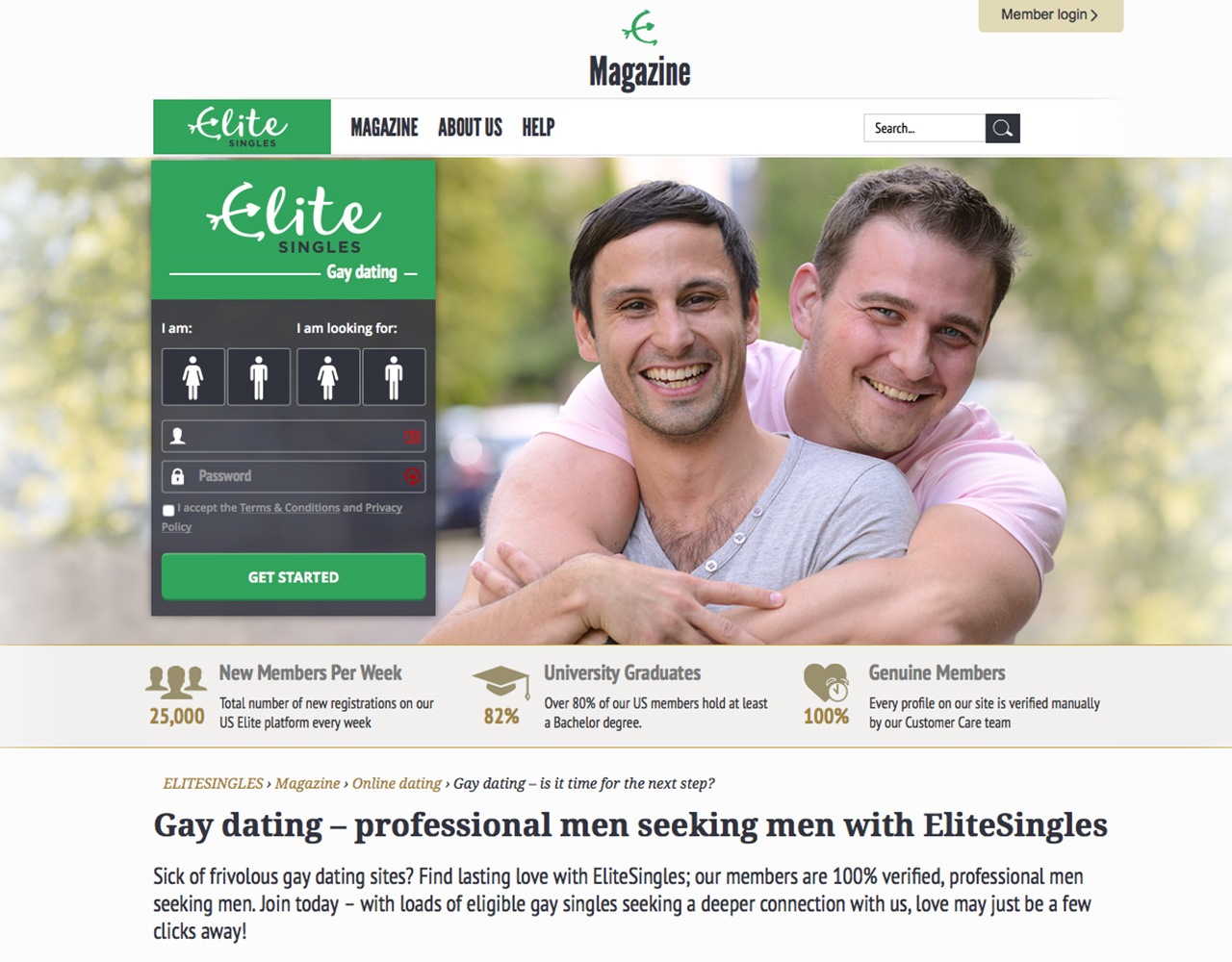 best serious gay dating site