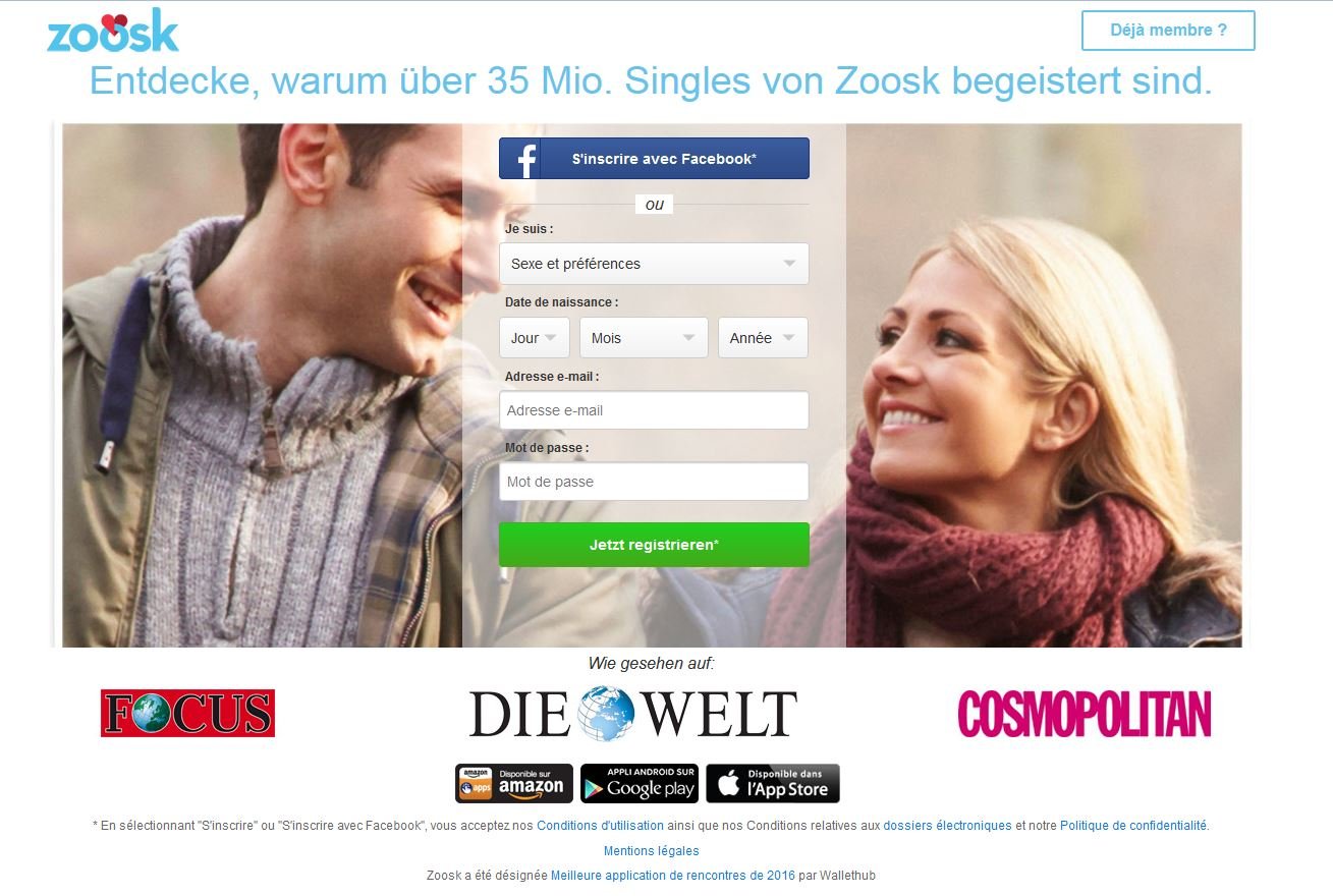 Zoosk kostenlose online-dating-site
